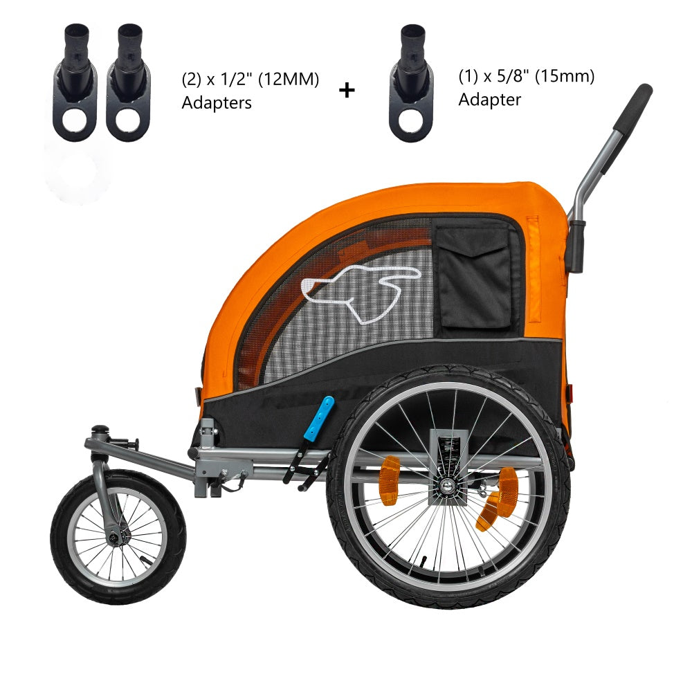 doggo dog stroller Doggo Luxury Bike Trailer & Stroller for Dogs – House of Bikes