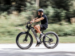 Heybike-Brawn-high-performance-electric-fat-bike-ebike-pine-green-man-cycling