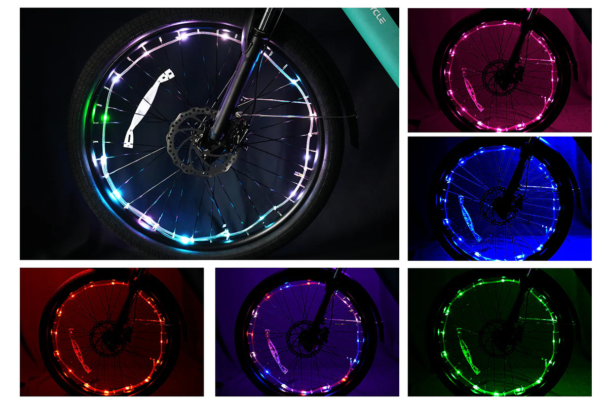 Decorative Programmable LED Lights for Bikes House of Bikes