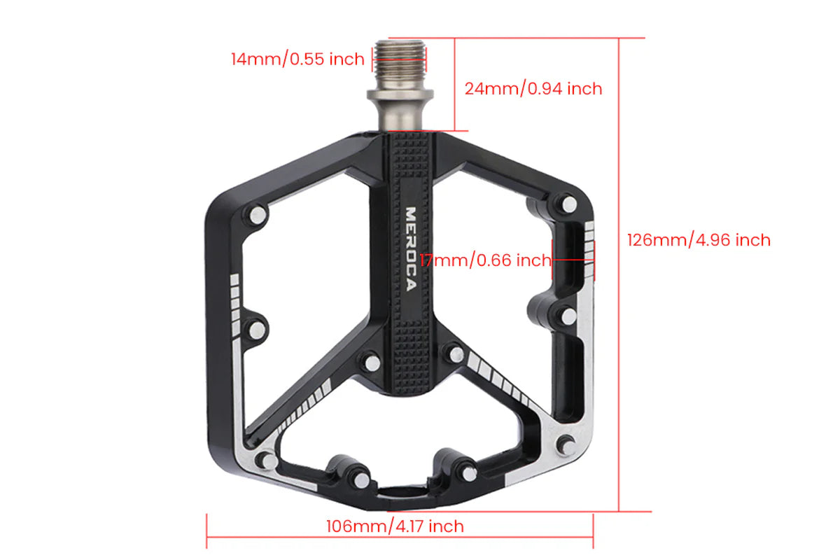 Lightweight EBike Pedals with Ball Bearings House of Bikes
