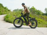 magicycle-cruiser-pro-electric-fat-bike-step-over-fat-e-bike-blue-front-left-uphill