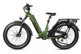 magicycle-deer-suv-ebike-full-suspension-electric-fat-bike-army-green-left-side