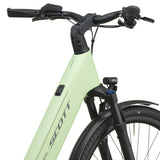 2027-scott-passage-10-belt-wave-eride-gates-belt-drive-step-thru-urban-e-bike-paradise-green-syncros-adjustable-handlebar