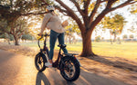 Heybike-Ranger-S-high-performance-folding-ebike-bike-path