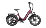 Heybike-Ranger-S-high-performance-folding-ebike-merlot-red-right-side