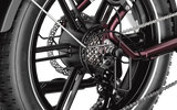 Heybike-Ranger-S-high-performance-folding-ebike-merlot-red-shimano-7-speed
