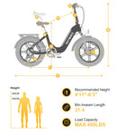 Heybike-Ranger-S-high-performance-folding-ebike-rider-heights