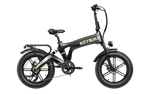 Heybike-Tyson-high-performance-full-suspension-folding-ebike-black-right-side