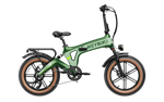 Heybike-Tyson-high-performance-full-suspension-folding-ebike-green-right-side