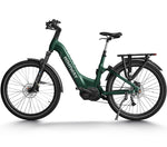 Himiway-A7-Pro-Mid-Drive-Full-Suspension-Luxury-Commuter-Ebike-Emerald-Green-Left-Side