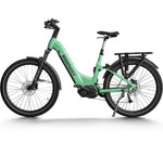 Himiway-A7-Pro-Mid-Drive-Full-Suspension-Luxury-Commuter-Ebike-Light-Green-Left-Side
