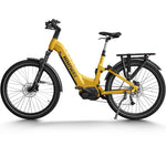 Himiway-A7-Pro-Mid-Drive-Full-Suspension-Luxury-Commuter-Ebike-Orange-Yellow-Left-Side