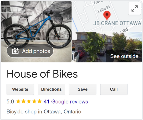 The top house bicycles