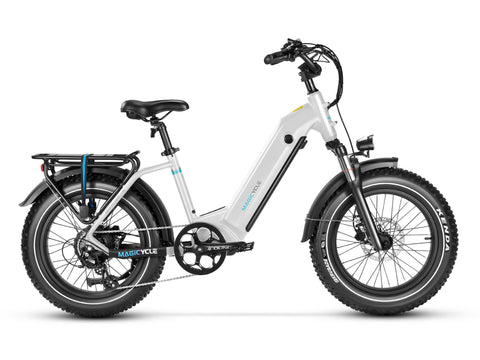 magicycle-ocelot-pro-electric-step-thru-fat-tire-e-bike-white-right-side