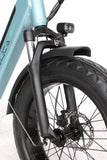 teslica-n2h-inspire-step-thru-folding-e-bike-blue-front-suspension-fork
