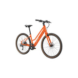 velotric-tempo-lightweight-city-e-bike-mid-step-sunset-tangerine-front-right